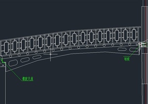 钢结构连桥设计CAD图