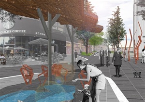某城市购物艺术中心景观概念方案设计高清pdf文本