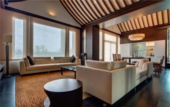 厚重新中式酒店室内装修设计JPG图4