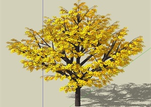 园林景观常用3D乔木设计SU(草图大师)模型