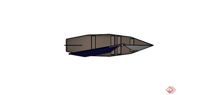 某现代帆船设计SU模型(2)