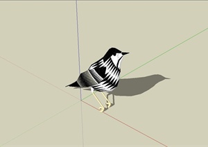 鸟类设计SU(草图大师)模型