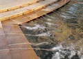 喷泉水池,滨水平台