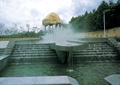 台阶式跌水景观,喷泉水池