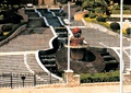 喷泉水池,台阶式水景,台阶,围墙