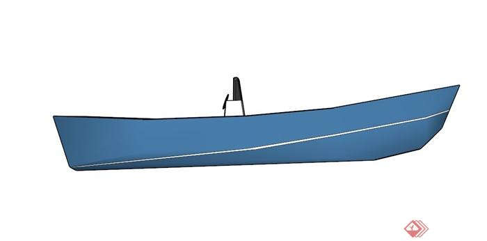 现代水上快艇设计SU模型(3)
