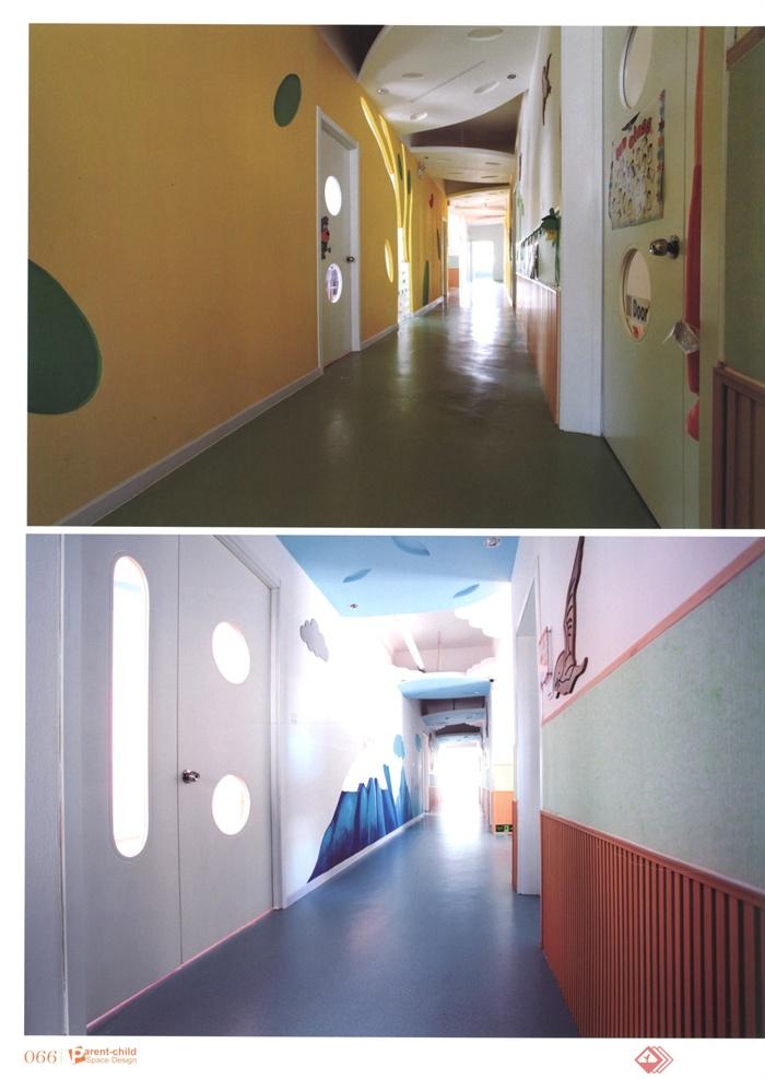 亲子空间,幼儿园,托儿所,走廊,过道
