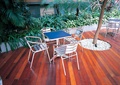 桌椅,木地板铺装,种植池