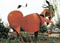 马匹雕塑,耐候钢
