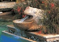 喷水雕塑,雕塑小品,水池景观