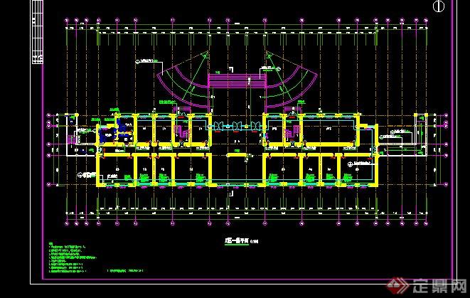 某办公楼建筑设计建筑施工图(3)