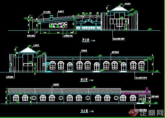 小型幼儿园设计全套CAD建筑图(2)