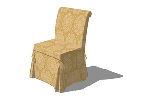某会议室椅子设计SU(草图大师)模型