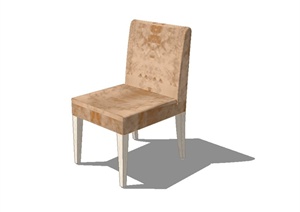 现代风格餐厅座椅设计SU(草图大师)模型