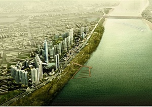 某现代滨江城市规划设计pdf格式文本