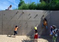 儿童游乐场,攀岩墙