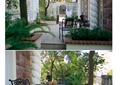 庭院景观,花池,桌椅组合