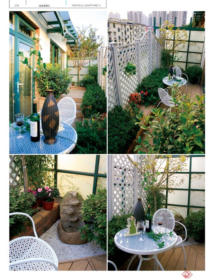 庭院,庭院花园,阳台,阳台花园,露天花园,桌椅