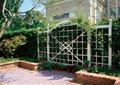 庭院,庭院景观,花架,盆栽,挡墙种植池