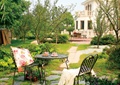 庭院,庭院花园,私家庭院,桌椅,盆栽