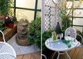 庭院景观,桌椅组合,景石,雕塑小品