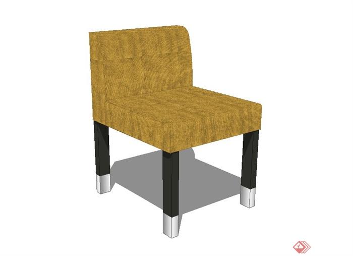 现代风格是室内椅子设计su模型(2)