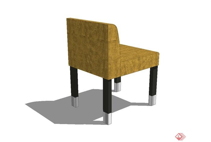 现代风格是室内椅子设计su模型(3)