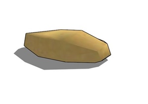 某黄石景石石头素材