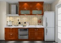 厨房设计,橱柜,洗菜池,冰箱
