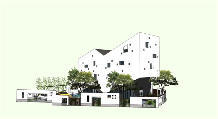 现代中式别墅项目方案设计(2)