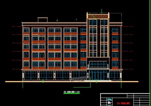 某办公楼建筑CAD施工图方案