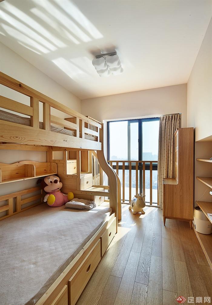 儿童房,高低床