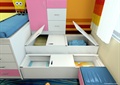 儿童房,榻榻米式床,柜子,衣柜