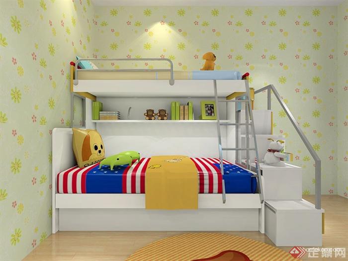 儿童房,儿童床,高低床