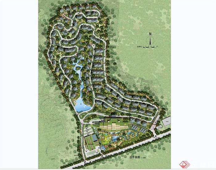 某住宅小区景观规划设计彩平PSD源文件(1)