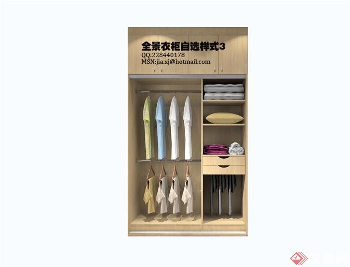 室内设计衣柜实景图效果图(5)
