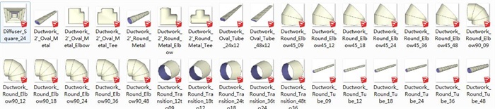 33种不同的PVC管子合集设计su模型