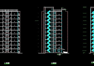 11层单身公寓建筑设计（结构计算、预算、建筑、结构图、施组）