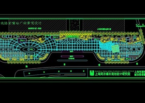 现代地铁站广场景观设计SU(草图大师)模型