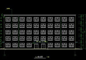 2866平米五层学生公寓（计算书、建筑、结构图）