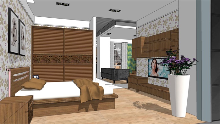 家具展厅-含CAD施工图+SU模型+高清无水印效果图(3)