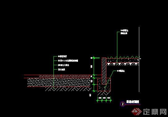 道路设计剖面CAD施工图(2)