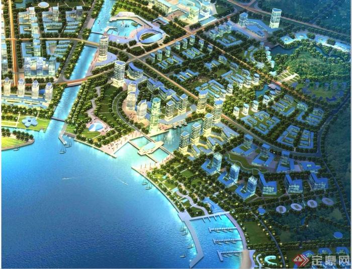 某市开发区滨海城市概念性规划设计pdf格式文本(2)