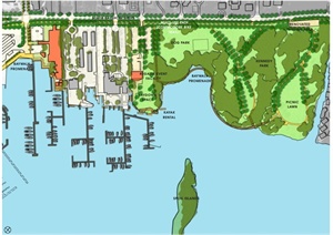 某现代风格椰林海滨城市和岛屿总体规划设计pdf文本