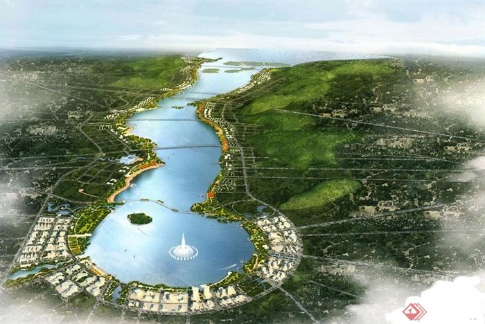 某城市滨海景观带概念规划方案(1)