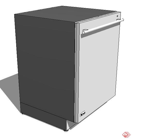 电器冰柜su模型(2)