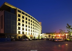 现代宾馆酒店建筑设计JPG高清文本