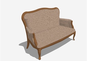 欧式精致沙发设计SU(草图大师)模型