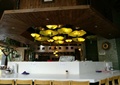 餐厅,餐饮空间,餐桌,吊灯