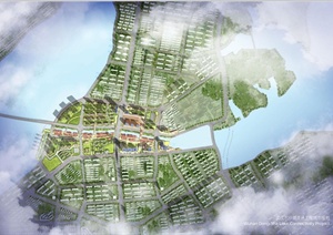 某东沙湖连通工程滨水城市设计pdf文本